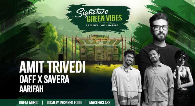 Amit Trivedi  Qaff X Sareva Aarifah Signature Green Vibes, Pune| Age:-21+|music 
