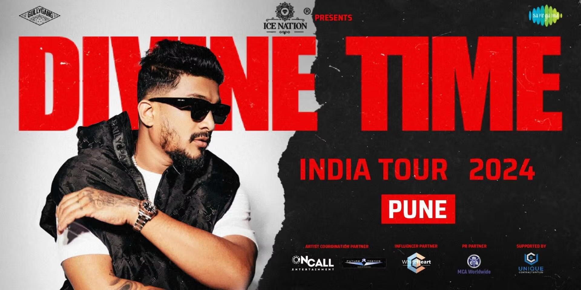 DIVINE Time Tour - Pune Bollywood, Hip Hop | Hindi, English | 16yrs + | 4hrs