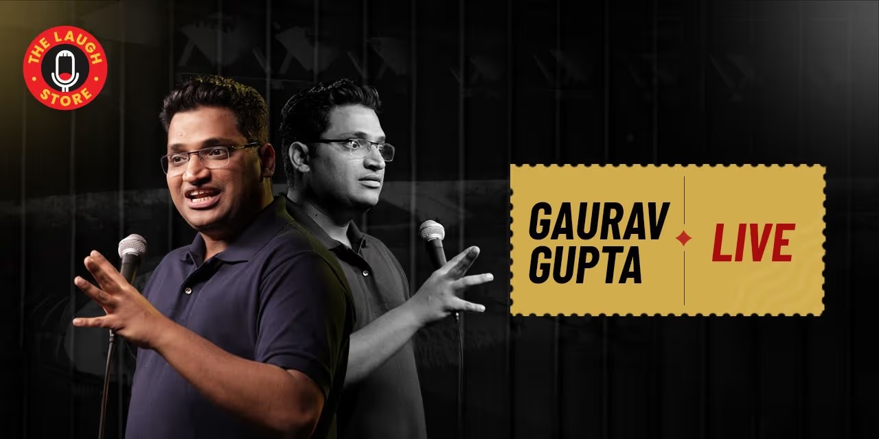 Gaurav Gupta Live Comedy | Hindi | 16yrs + | 1hr 30mins 