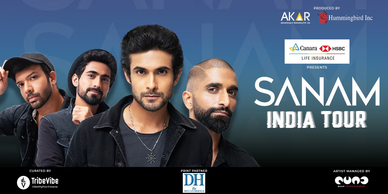 SANAM BAND Live Concert - Bengaluru Acoustic, Bollywood, Indian Pop | English, Hindi | 1hr 30mins