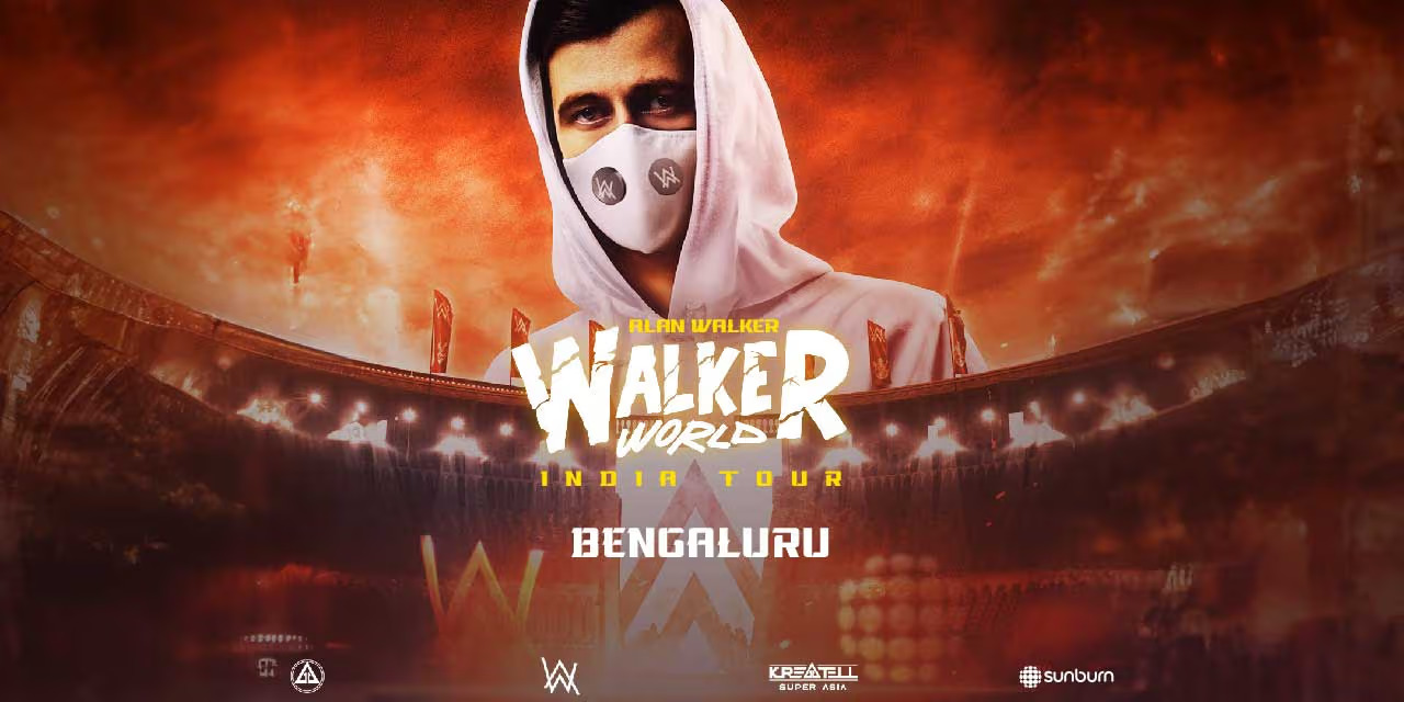 Sunburn Arena Ft. Alan Walker - Bengaluru EDM | English | 3yrs + | 6hrs