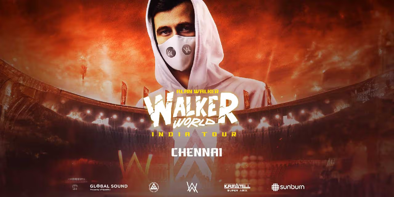 Sunburn Arena Ft. Alan Walker - Chennai EDM | English | 3yrs + | 6hrs 