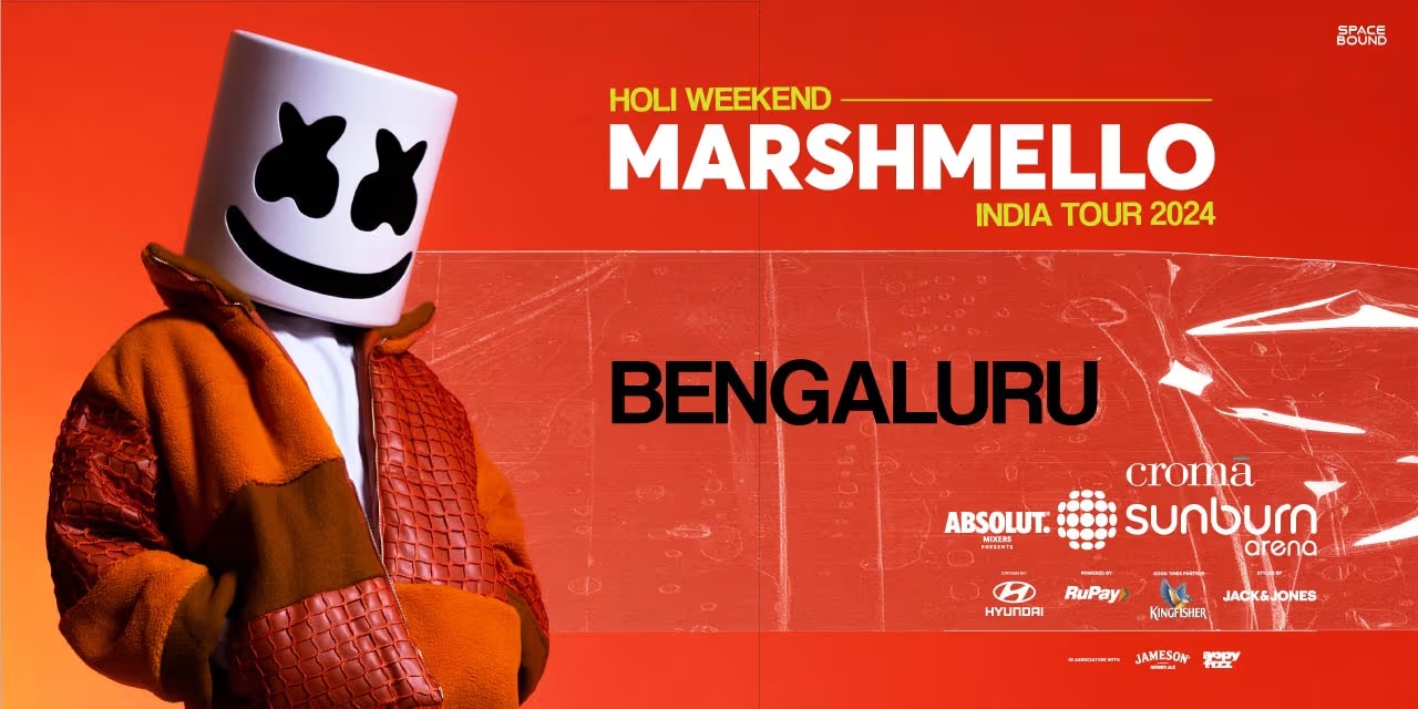 Sunburn Holi Weekend Ft. Marshmello - Bengaluru   EDM | English | 15yrs + | 6hrs
