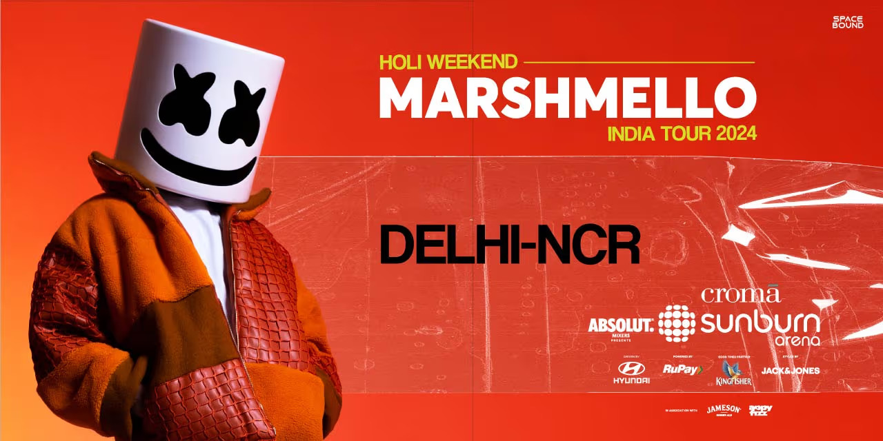 Sunburn Holi Weekend Ft. Marshmello - Delhi   EDM | English | 15yrs + | 6hrs
