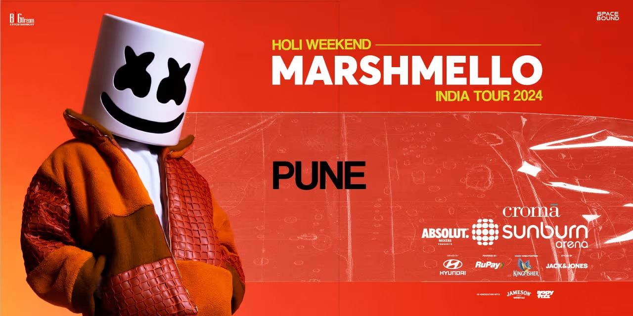 Sunburn Holi Weekend Ft. Marshmello - Pune     EDM | English | 15yrs + | 7hrs