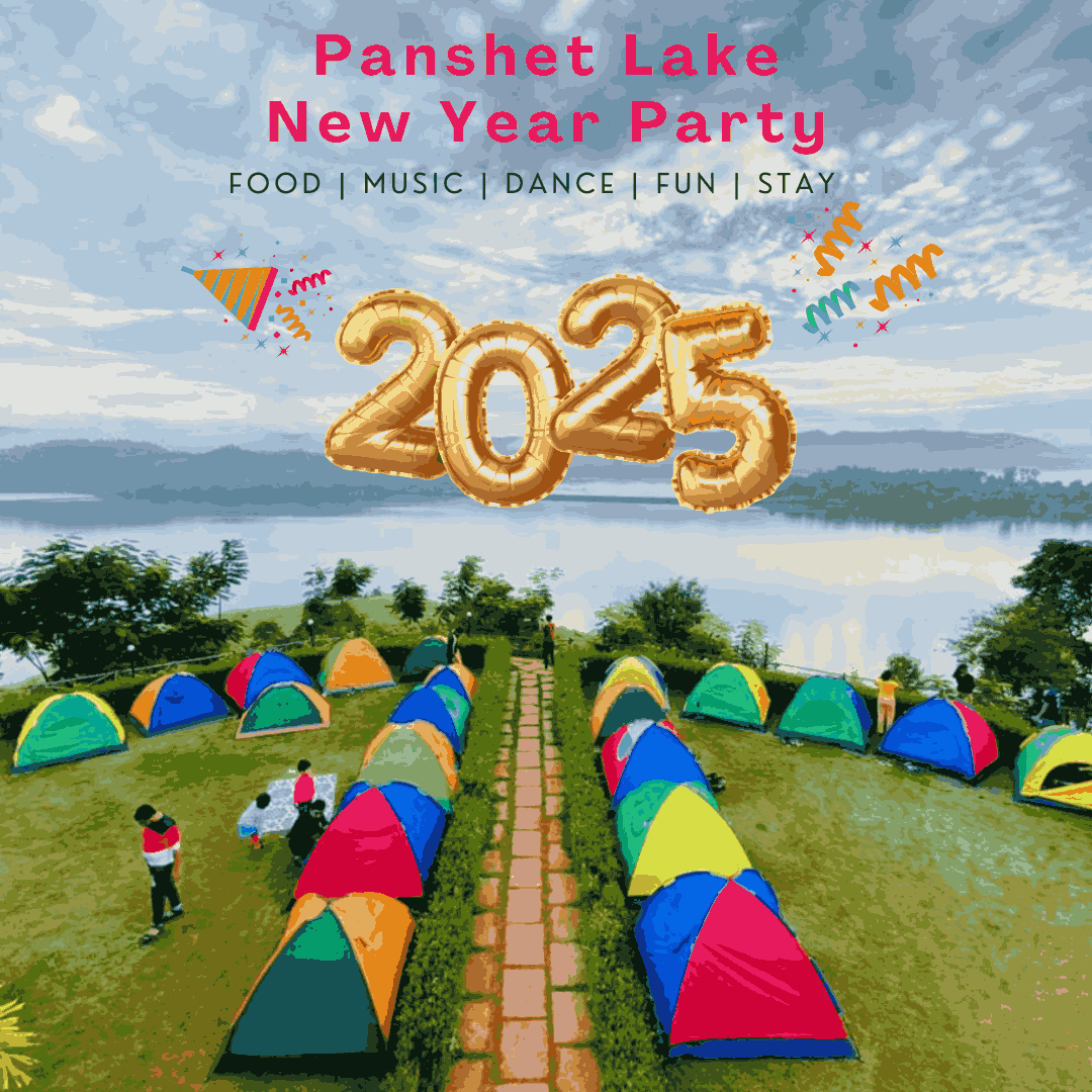  New Year Celebration At Panshet Lake Camping 2025