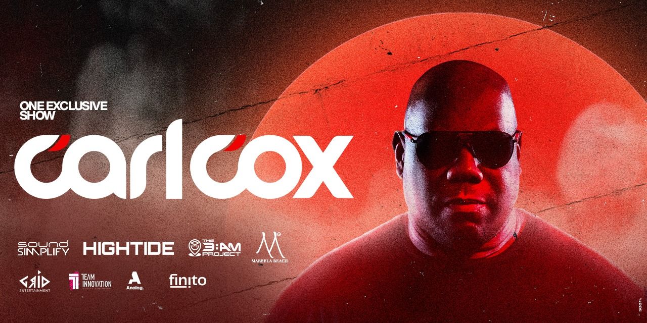 Carl Cox - One Exclusive Show At Marbela Beach Goa